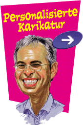 Personalisierte Karikatur